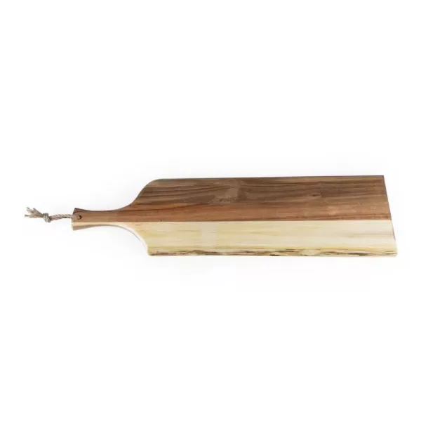 Picnic Time Artisan 30 in. Acacia Serving Board