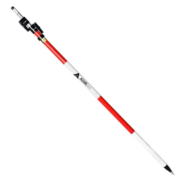 AdirPro 12 ft. Aluminum Prism Pole with Screw Collar Lock