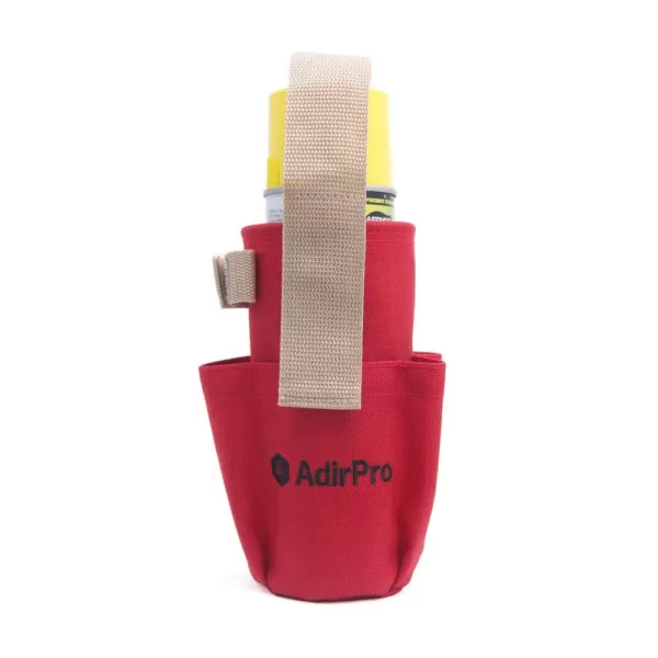 AdirPro Spray Can Holder with Pockets and Clip