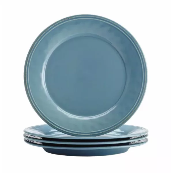 Rachael Ray Cucina 16-Piece Agave Blue Dinnerware Set