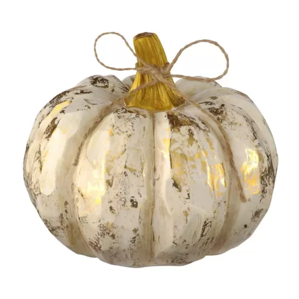 Amscan 5 in. Faux Bois Pumpkin (2-Pack)