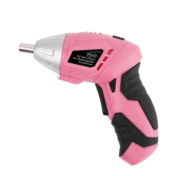 Apollo 135-Piece Home Tool Kit in Pink