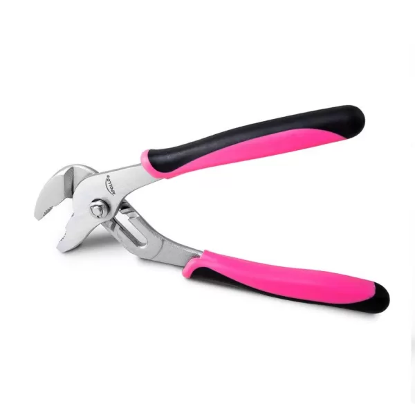 Apollo 8 in., 6.5 in. and 6 in. Pliers Set in Pink (3-Piece)