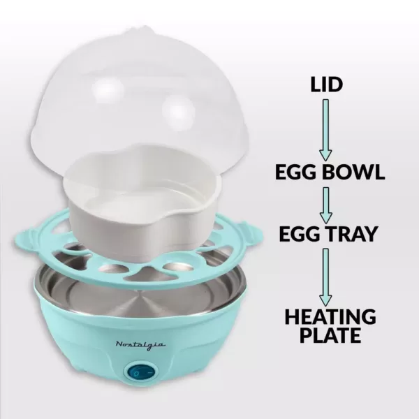 Nostalgia 7-Egg Aqua Egg Cooker