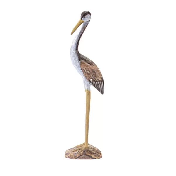 IMAX Reeds Wood Cranes (Set of 2)