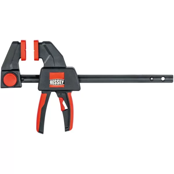 BESSEY 12 in. Capacity Medium Trigger Clamp with 2-3/8 in. Throat and 100 lbs. Clamping Force