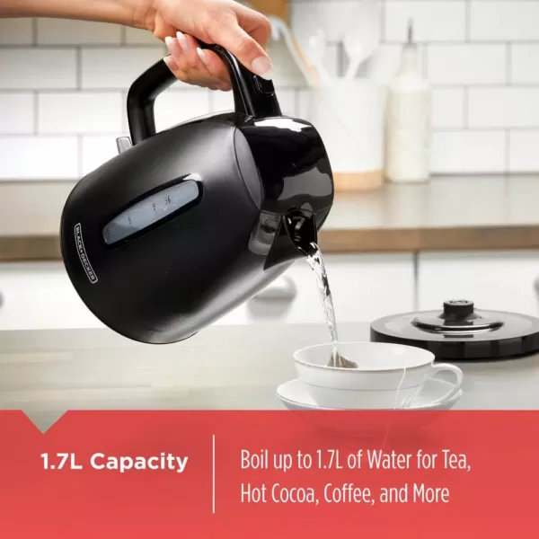 BLACK+DECKER 1.7 l Rapid Boil Electric Cordless Kettle