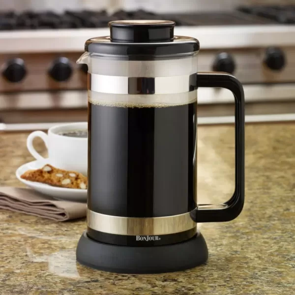 BonJour Riviera 8-Cup French Press in Black