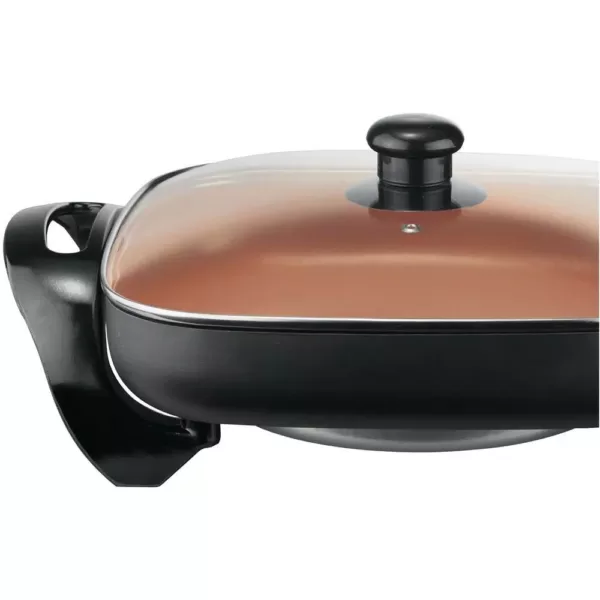 Brentwood Appliances 144 sq. in. Copper Nonstick Electric Skillet