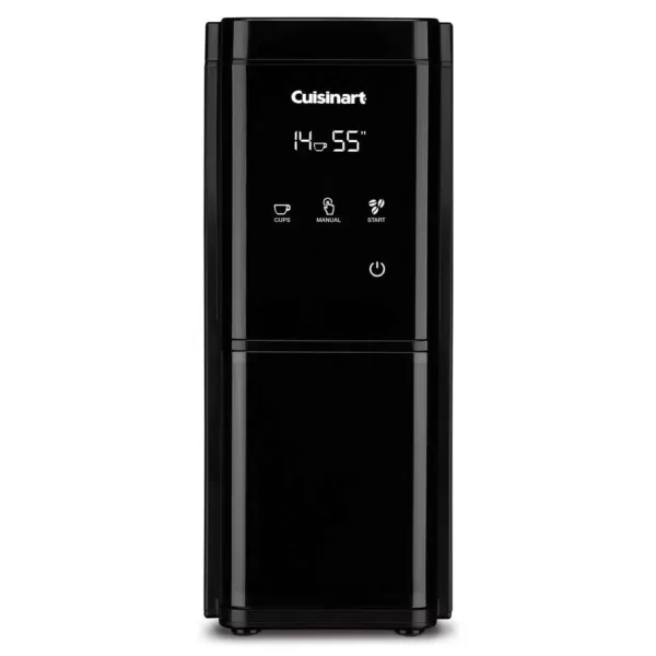 Cuisinart Touchscreen 8 oz. Black Burr Coffee Grinder