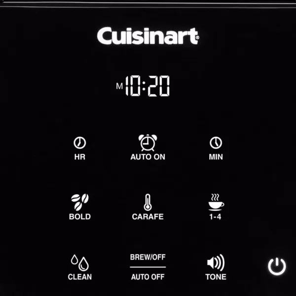 Cuisinart Touchscreen 14-Cup Black Drip Coffee Maker