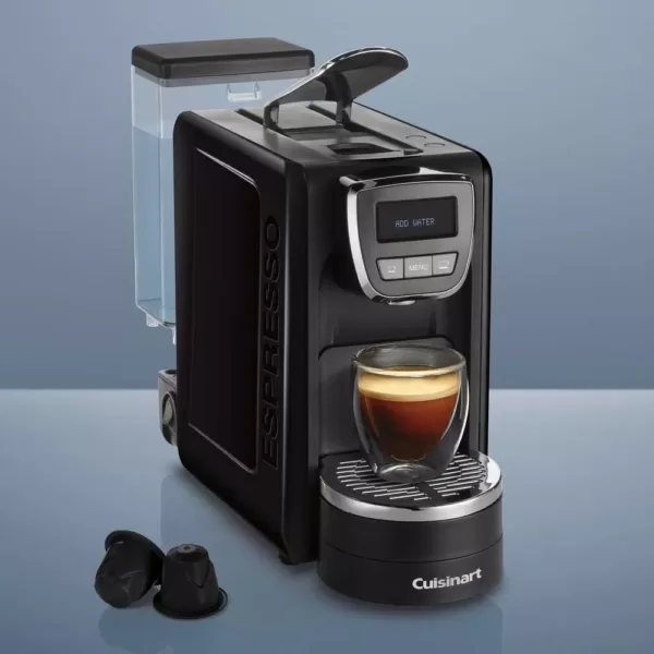 Cuisinart 1-Cup Espresso Defined Black Espresso Machine