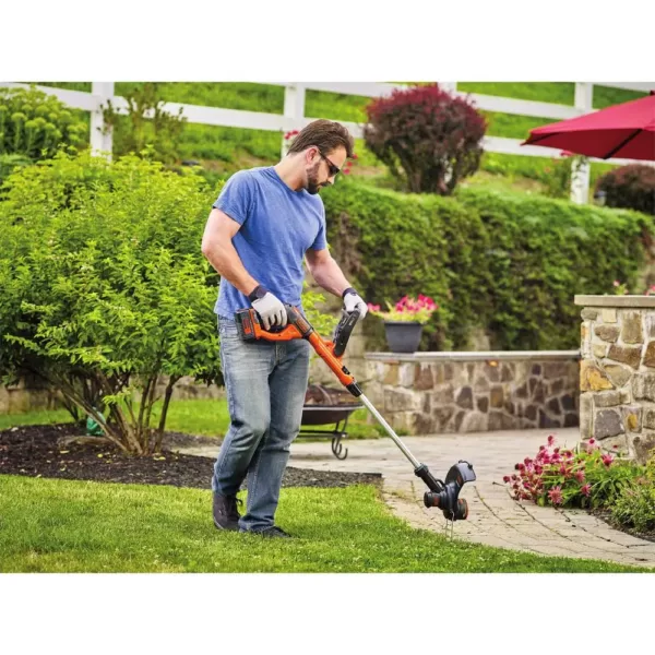 BLACK+DECKER 40V MAX Lithium-Ion Cordless String Trimmer with (1) 1.5Ah Battery and Charger Included