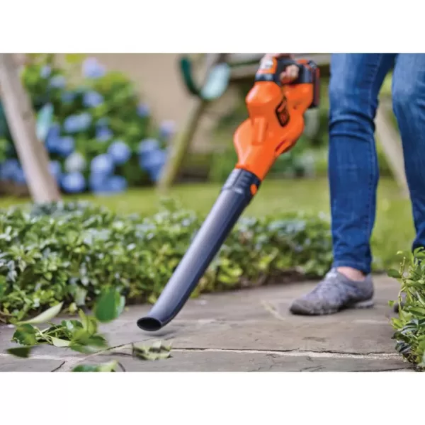 BLACK+DECKER 12 in. 20V MAX Lithium-Ion Cordless String Trimmer with (1) 3.0Ah Battery, (1) 2.0Ah Battery, Charger and Bonus Sweeper