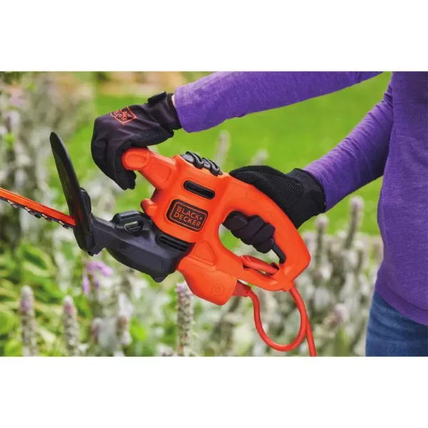 BLACK+DECKER 17 in. 3.2 Amp Corded Electric Hedge Trimmer