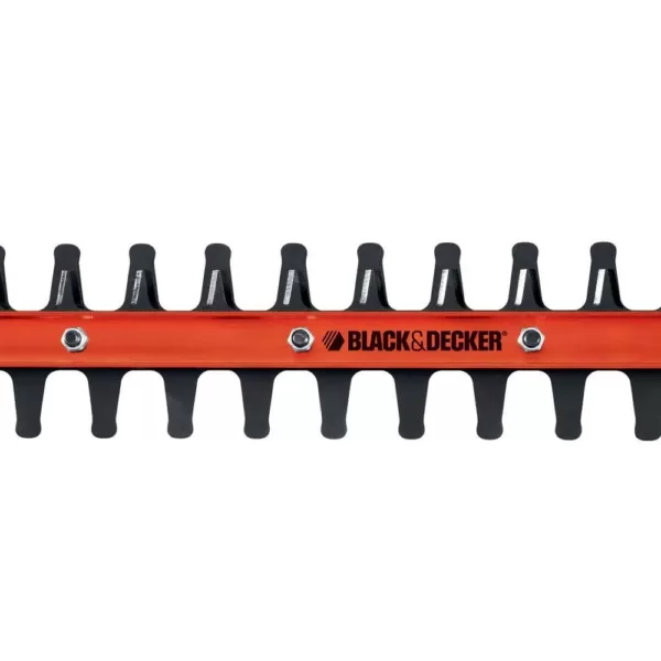 BLACK+DECKER 24 in. 3.3-Amp Corded Electric Hedge Hog Trimmer with Rotating Handle