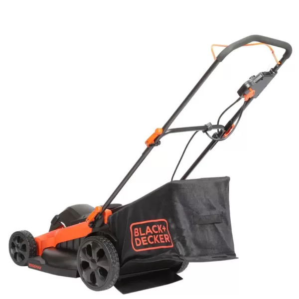 BLACK+DECKER 20 in. 13-Amp Corded Electric Walk Behind Push Lawn Mower