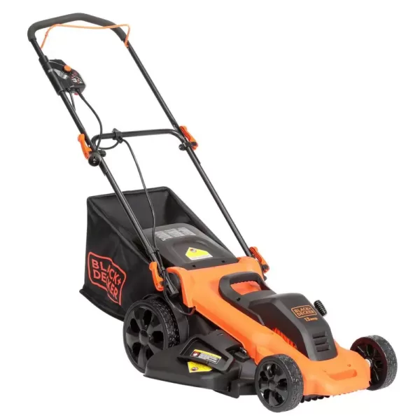 BLACK+DECKER 20 in. 13-Amp Corded Electric Walk Behind Push Lawn Mower