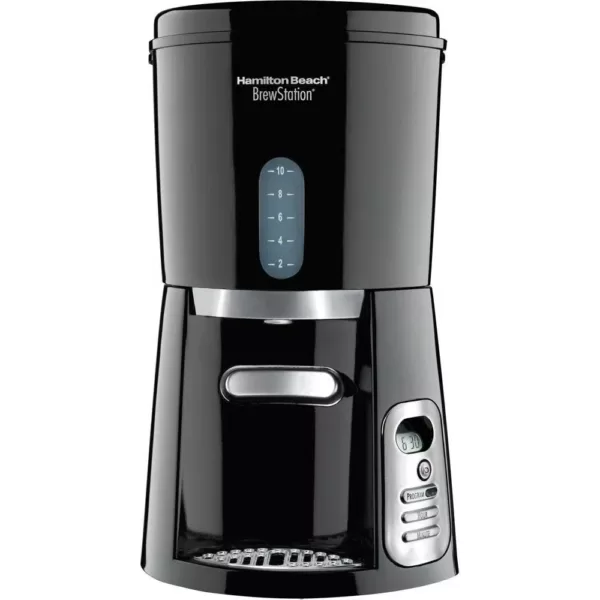 Hamilton Beach BrewStation 10-Cup Black Coffeemaker