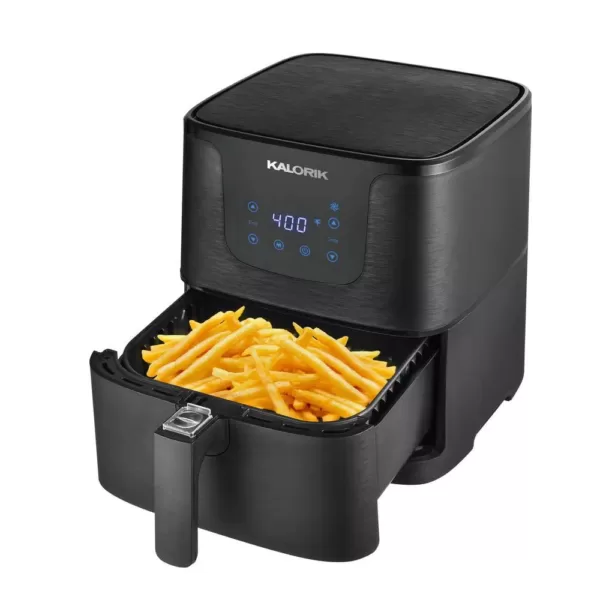 KALORIK 3.5 Qt. Matte Black Digital Air fryer