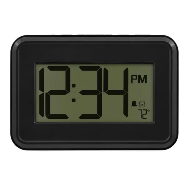 La Crosse Technology Digital Wall Clock with Temperature & Countdown Timer