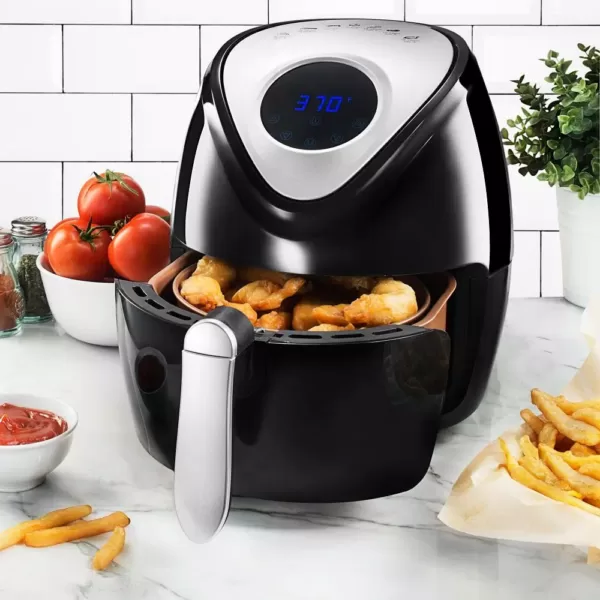 Gotham Steel 4 qt. (3.8 L) Ti-Cerama Coating Non-Stick Digital Air Fryer