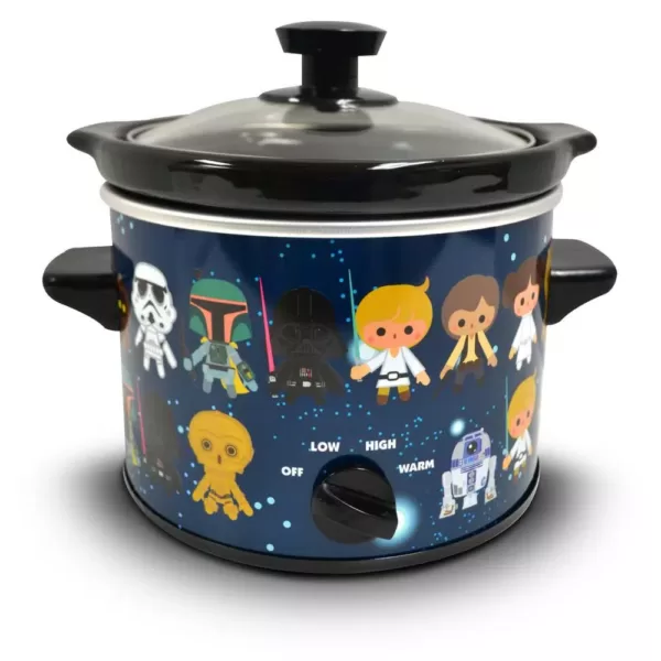 Uncanny Brands Star Wars 2QT. Slow Cooker Black