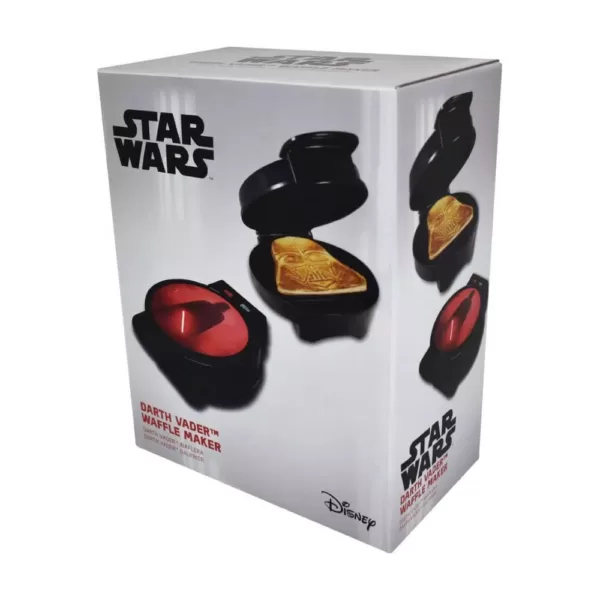 Uncanny Brands Star Wars Darth Vader Black American Waffle Maker