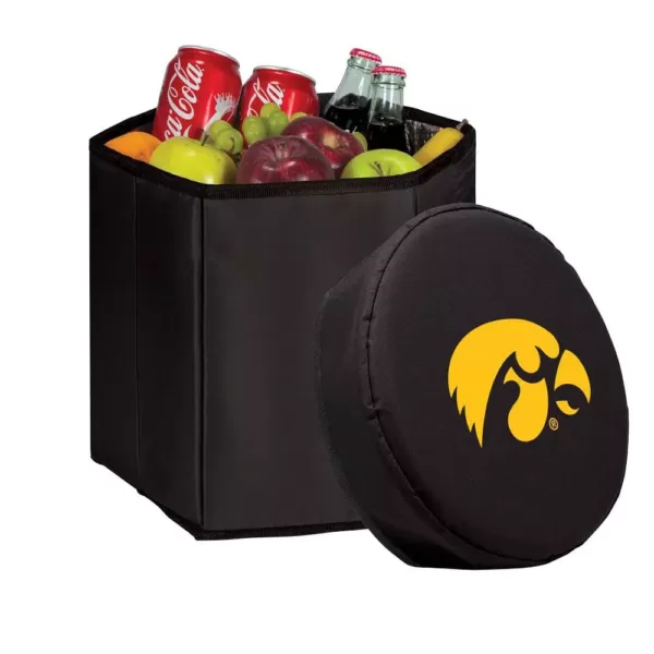 Picnic Time 12 Qt. Lowa Hawkeyes Black Bongo Cooler