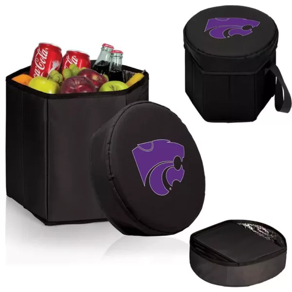 Picnic Time 12 Qt. Kansas State Wildcats Black Bongo Cooler