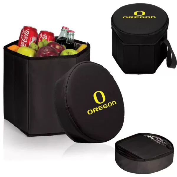 Picnic Time 12 Qt. Oregon Ducks Black Bongo Cooler