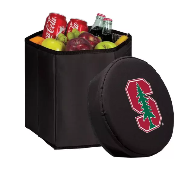 Picnic Time 12 Qt. Stanford Cardinal Black Bongo Cooler