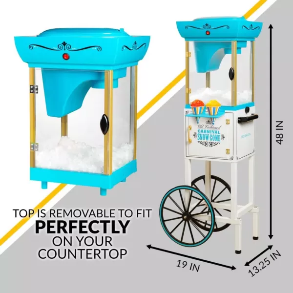 Nostalgia Vintage Collection Snow Cone Cart