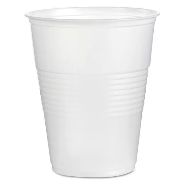 Boardwalk 16 oz. Polypropylene Translucent Plastic Cold Cups (50/Bag, 20 Bags/Carton)