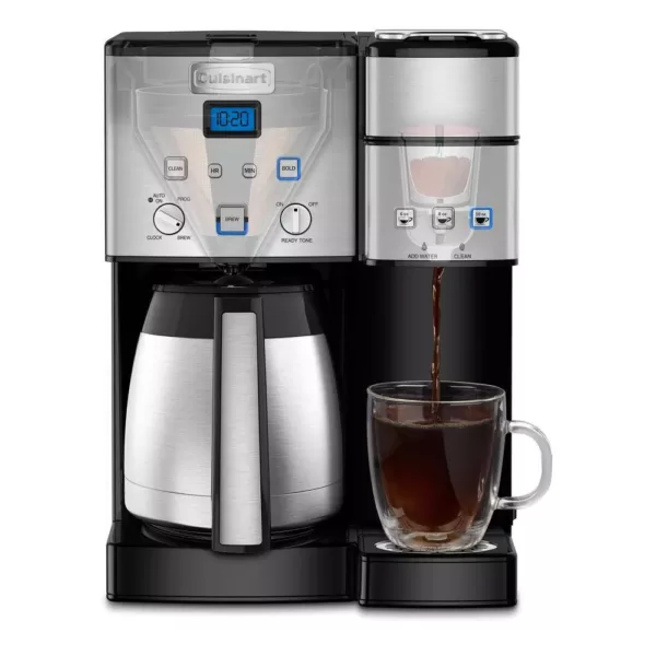 Cuisinart Coffee Center 10-Cup Thermal Coffeemaker and Single-Serve Brewer