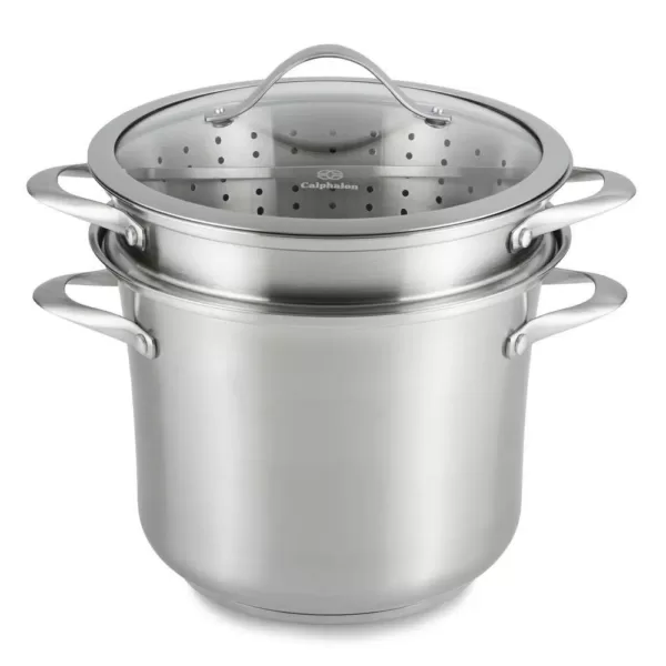 Calphalon Contemporary 8 qt. Stainless Steel Multi-Pot with Glass Lid