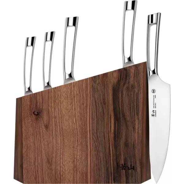 Cangshan N1 Series 6-Piece German Steel Forged Knife Block Set