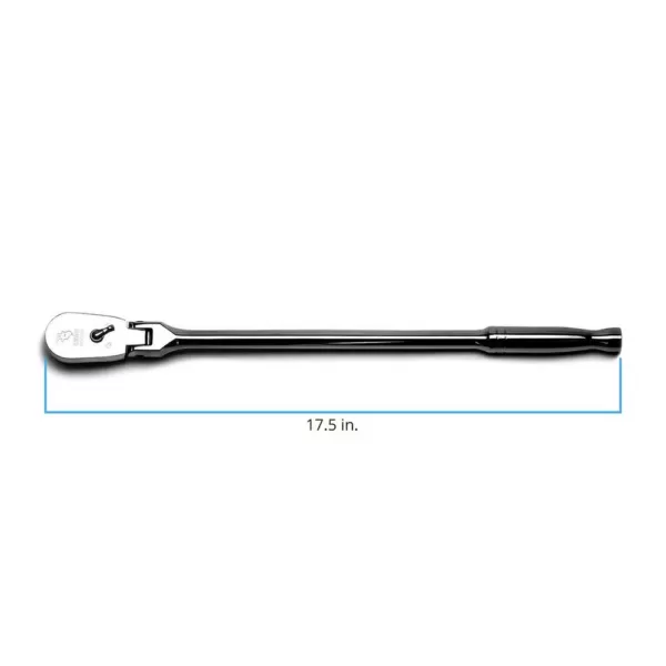 Capri Tools 1/2 in. Drive 72-Tooth Flex-Head Low Profile Ratchet