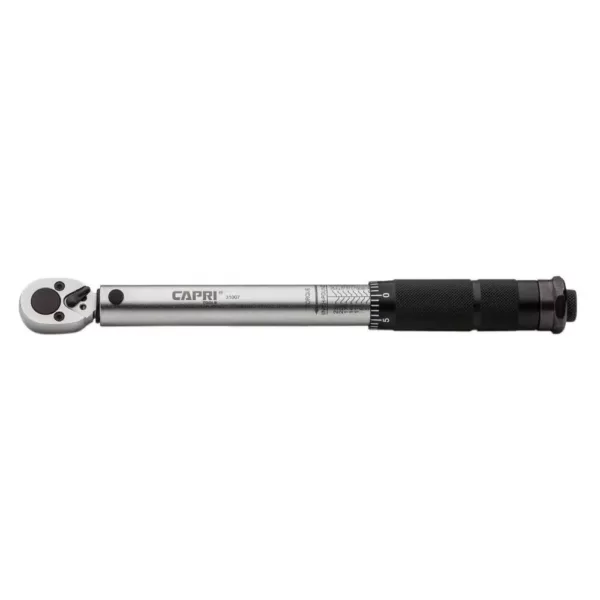 Capri Tools 1/4 in. Drive 50 in. to 245 in. lbs. Torque Wrench