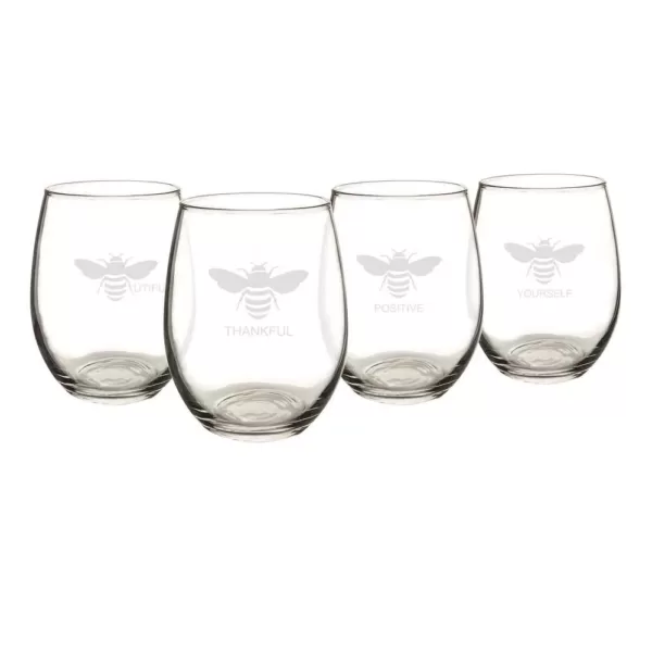 Cathy's Concepts 21 oz. Stemless Wine Glasses