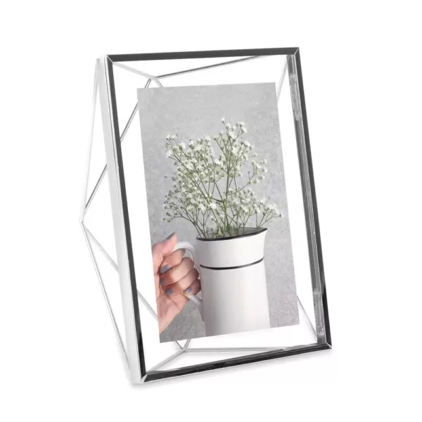 Umbra Prisma 5 in. x 7 in. Chrome Picture Frame