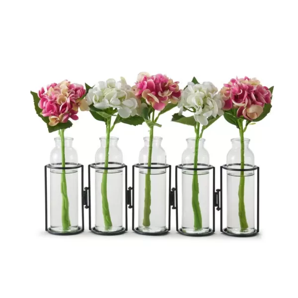 DANYA B Snake 8 in. Hinged 5-Bottle Vase