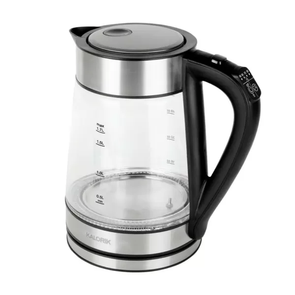 KALORIK 7-Cup Cordless Glass Electric Kettle