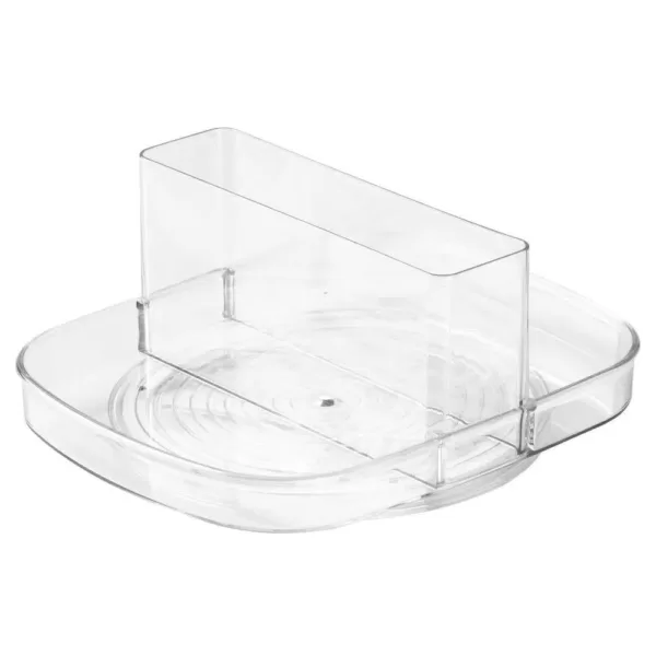 interDesign Linus Napkin Spinner in Clear