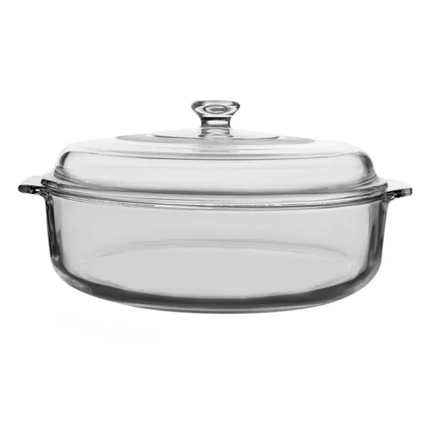 Libbey Baker's Basics 2-Piece Glass Casserole Set with Cover