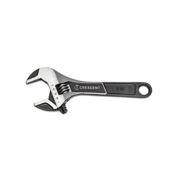 Crescent 6 in. and 10 in. Wide Jaw Adjustable Wrench Set (2-Piece)