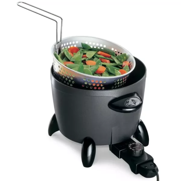 Presto Options 6 Qt. Dark Gray Electric Multi-Cooker