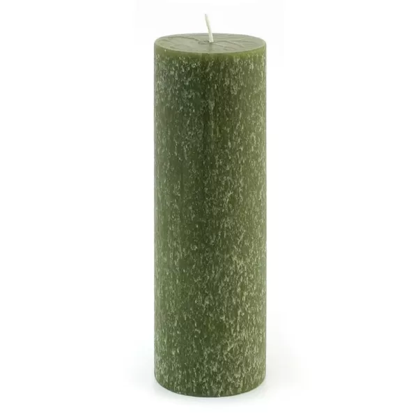 ROOT CANDLES 3 in. x 9 in. Timberline Dark Olive Pillar Candle