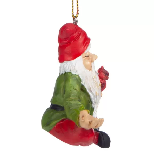 Design Toscano 2.5 in. Zen Gnome Holiday Ornament