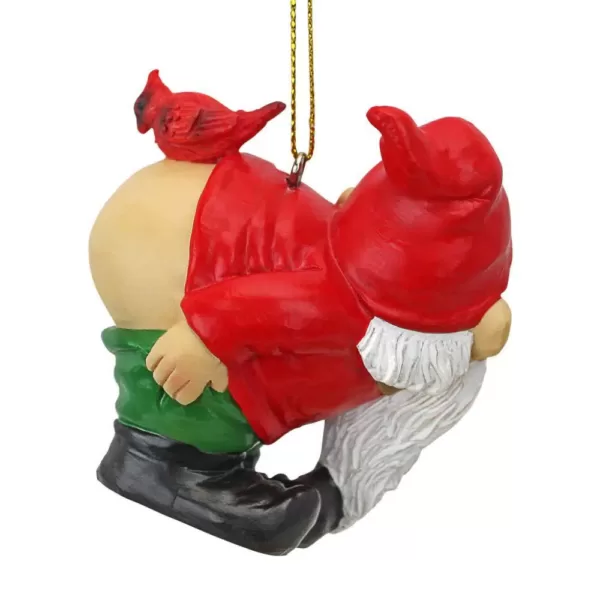 Design Toscano 2 in. Loonie Moonie Gnome Holiday Ornament